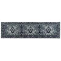 Beliani Laagpolig   VADKADAM Grijs polyester 80x300 cm