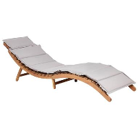 LUINO   Ligstoel   Grijs   Hout