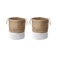 Beliani Mand GAJAR   Beige jute
