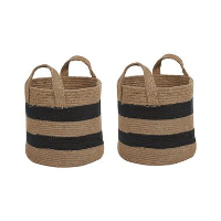 Beliani Mand GEREDE   Beige jute
