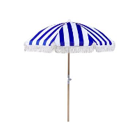 Beliani Marktscherm MONDELLO   Blauw polyester