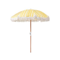 Beliani Marktscherm MONDELLO   Geel polyester