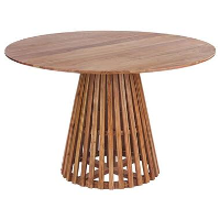 MESILLA   Ronde eettafel   Donkerhout   120 cm   Acaciahout