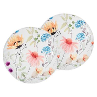 MONESI   Tuinkussen set van 2   Meerkleurig   ⌀ 40 cm   Polyester
