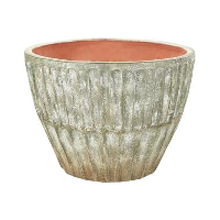 NYSSA   Bloempot   Groen   ⌀ 50 cm   Terracotta