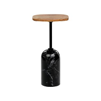 OASIS   Bijzettafel   Zwart/Bruin   Hout