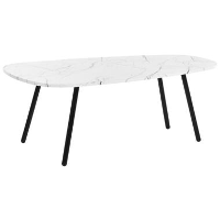 Beliani Salontafel BIDDLE   Wit mdf
