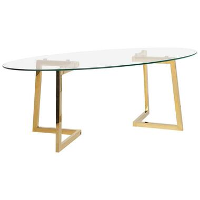 Beliani Salontafel FRESNO   Transparant glas