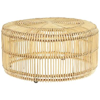 Beliani Salontafel LIMNI   Beige rotan