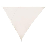 Beliani schaduwdoek LUKKA   Beige polyester