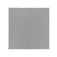Beliani schaduwdoek LUKKA   Grijs polyester