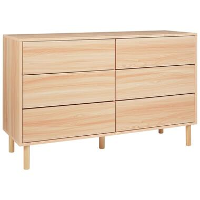 SHARPE   Dressoir   Lichthout   Spaanplaat