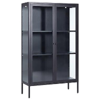 Beliani Sideboard NASH   Zwart staal