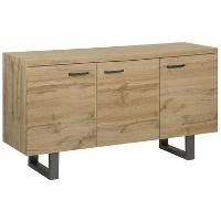 Beliani Sideboard TIMBER   Lichte houtkleur mdf