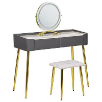 SURIN   Kaptafel   Grijs   MDF