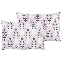 TORRETTA   Sierkussen set van 2   Beige   40 x 60 cm   Polyester