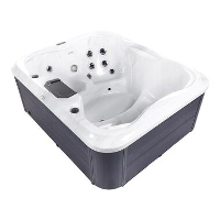Beliani Whirlpools voor buiten ARCELIA   Wit acryl