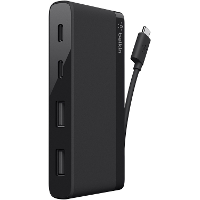 Belkin 4 poorts USB C mini hub usb hub