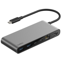 Belkin 8 poorts USB C hub met 2,5Gbit