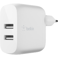 Belkin Boost Charge 2 poorts USB A wandlader oplader