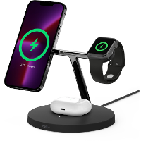 Belkin BOOST CHARGE PRO 3 in 1 draadloze lader met MagSafe oplader