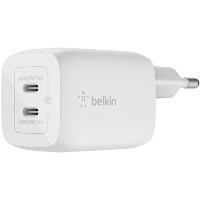 Belkin BoostCharge Pro 2 poorts USB C GaN wandlader met PPS (65 W) oplader