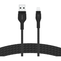 Belkin BoostCharge Pro Flex USB A kabel met Lightning connector