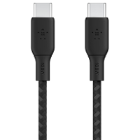 Belkin Braided USB C C Cable 100W 3m bk