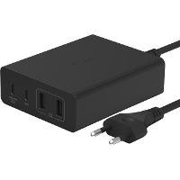 Belkin GaN 108W Desk. Char USB C/A 4p Bk