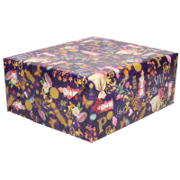 1X Rollen Sinterklaas inpakpapier/cadeaupapier gekleurd 2,5 x 0,7 meter