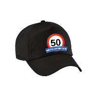 50 And still looking good stopbord petje   baseball cap   zwart   voor volwassenen