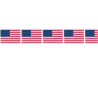 Amerikaanse vlag markeerlint