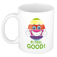 Ei feel good mok/ beker   Pasen mokken