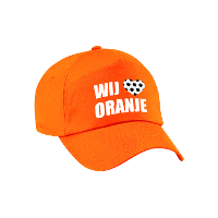 Holland supporter pet / cap   wij houden van oranje   EK / WK voor kinderen