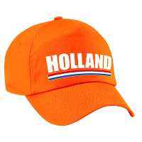 Holland supporter petje   baseballcap   Nederland   oranje   volwassenen