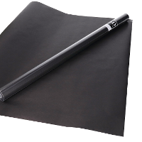 Bellatio decorations Inpakpapier   zwart   unikleur   200x70 cm   cadeaupapier