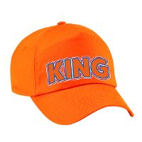 Koningsdag pet oranje   king   voor volwassenen