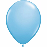 Lichtblauwe feestballonnen 10 stuks