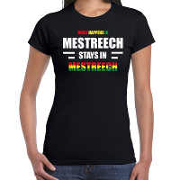 Maastricht/Mestreech Carnaval outfit / t  shirt zwart dames