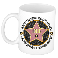 Naam mok Jolie   wit   Most Brilliant   keramiek   300 ml   cadeau collega beker