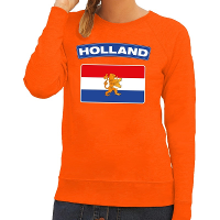 Oranje sweater   Holland vlag   dames   Nederland   Koningsdag   kleding