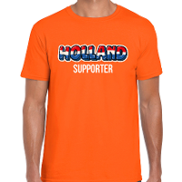 Oranje t shirt Holland / Nederland supporter EK/ WK voor heren