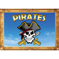 Bellatio Decorations Pirates poster   A2 formaat   piraten thema