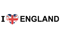 Reiskoffer sticker I Love England
