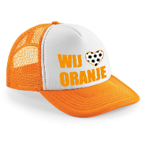 Snapback/cap   Wij hartje oranje   voetbal   supporter   Koningsdag   EK/WK