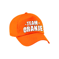 Sportdag team oranje pet kinderen