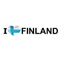 Sticker   I love Finland   19 x 4 cm   Finland   landenthema