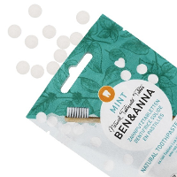 Ben & Anna Tandenpoets Tabletten Naturel met Fluoride
