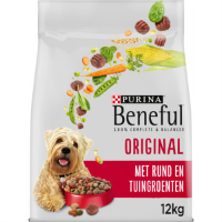 Beneful Original met rund en groente hondenvoer 2 x 12 kg