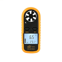 BENETECH GM816 Digitale Anemometer Windsnelheid Mini Luchtstroom Temperatuur met LCD achtergrondverlichting Windsnelheid